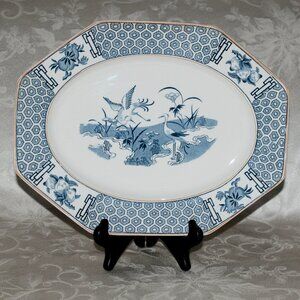 Blue And White Johnson Bros Geneva Serving Platter | Vintage Geneva Patter